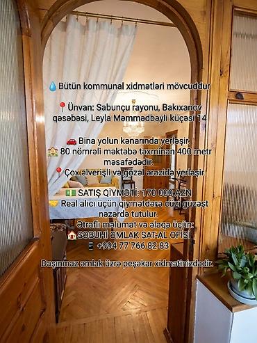 Mənzillər: Tecili kupcali 3 otaqli bina evi satilir Sabuncu rayonu Bakıxanov — 7