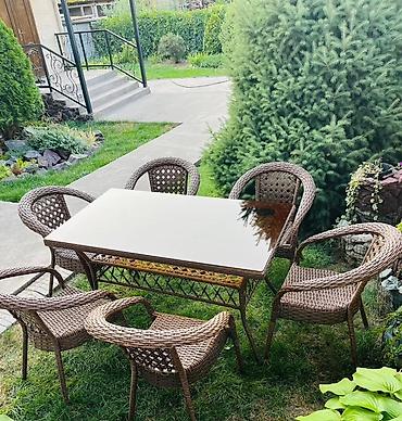 Все для дома и сада: Комплект садовой мебели, Стулья, Ротанг — 3
