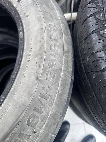 wam disk: Continental şinlər – 235/65 R18 106V - Brend: Continental - Ölçü — 2
