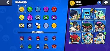 Video oyunlar və konsollar: Brawl Stars hesabı – zəngin kostyum kataloqu ilə Xüsusiyyətlər: - — 1