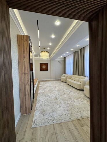 алтын казык ж м: 3 комнаты, 112 м², Элитка, 10 этаж, Евроремонт