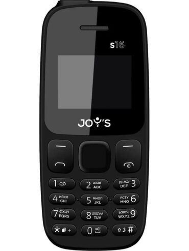 Сотовый телефон Joy's S16 представляет собой компактный моноблок с