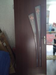 otağ qapları: MDF otaq qapısı - Rəng: tünd qəhvəyi (vənc tipli ton) - Material