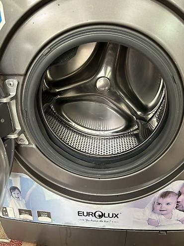 ucuz parca: Eurolux önyükləməli paltaryuyan maşın - Yük həcmi: 7 kq - Sıxma — 4