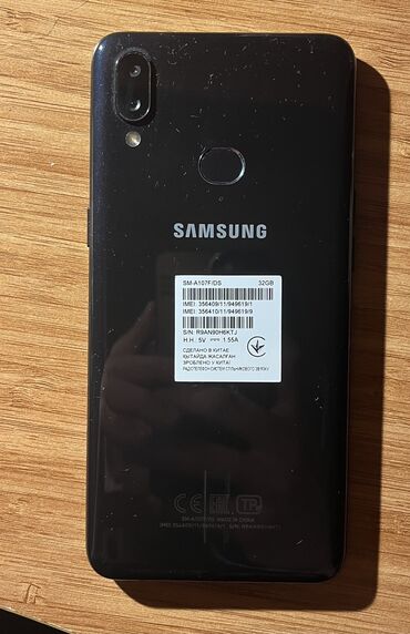 Samsung: Samsung A10e, 32 GB, rəng - Qara, İki sim kartlı