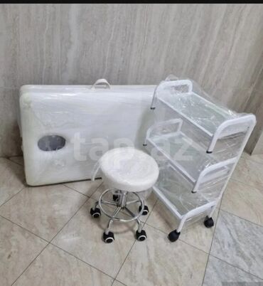 Kuşetkalar: Yeni, Kosmetoloji kuşetka, Qatlanan, rəng - Ağ — 3