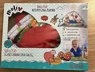 oyuncaq ayi: Molí Fun & Play Activity Gym & Play Mat – böyük ölçülü körpə — 1