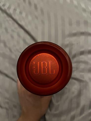 JBL Flip 5 portativ Bluetooth akustik sistemi – narıncı rəng