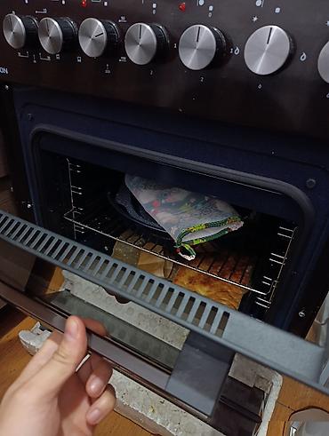 Печи, плиты: Газовая плита ZENON с духовкой - 4 газовые конфорки на варочной — 8