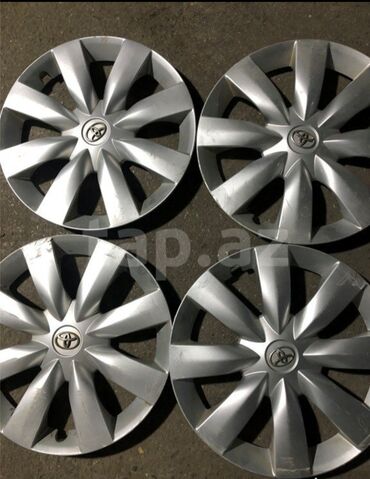 ford fusion disk: 4 ədəd komplekt r16 Toyota üçün boltsuz original kalpak