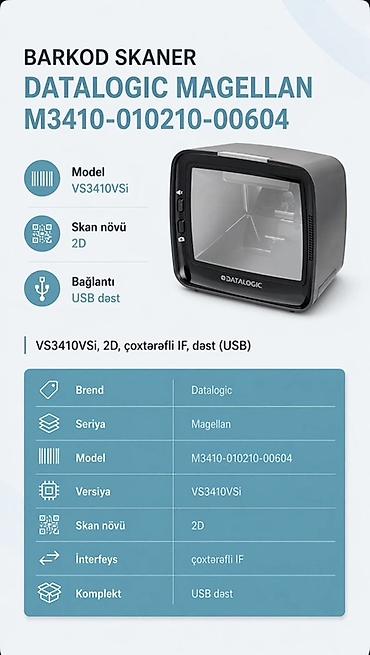 antivirus: Barkod skanerlər – professional həllər toplanması 1) SUNLUX XL2360A - — 2
