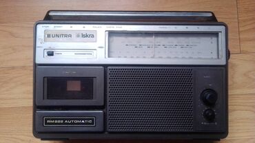 Radio kasetofon"Iskra"
