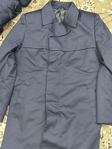 Пальто: Мужское пальто, XL, 2XL, 3XL, Новый, цвет - Синий, Самовывоз — 6