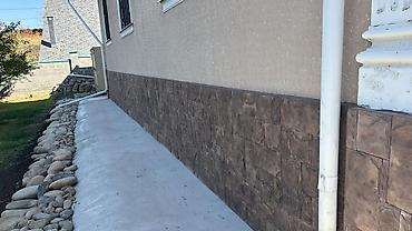 Другие фасадные материалы: Фасадная плитка из БЕТОНА. Для фундаментов и стен. Много размеров и — 11