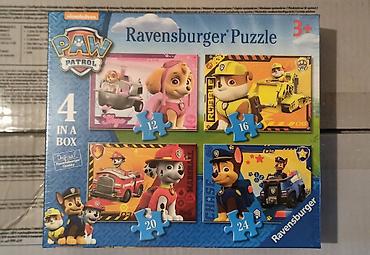 satori za decu lidl: Pazl za decu Ravensburger Paw Patrol - 4 in Box (12, 16, 20, 24 piece) — 1