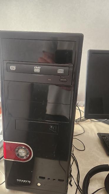 купить игровой компьютер бу: Stolüstü kompüter seti Tərkibi: -SSD:224GB -Memory:8GB -CPU:i3-3220 — 3
