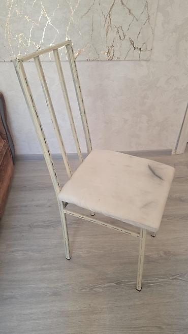 balka: Metal karkaslı stul - Material: möhkəm metal profillərdən karkas — 2