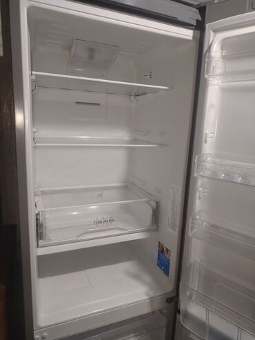 Soyuducular: Xarab 2 qapılı Indesit Soyuducu Satılır, rəng - Boz — 11