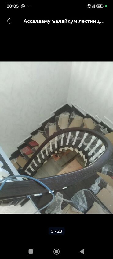 Деревянные лестницы: Деревянная лестница Для дома, Бесплатный замер, Форма лестницы: Много-маршевая, Стиль: Классический — 28