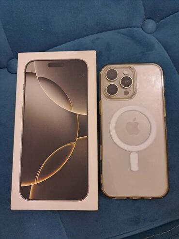 radioidarəedici dəstlər: IPhone 16 Pro Max, 256 GB, Natural Titanium