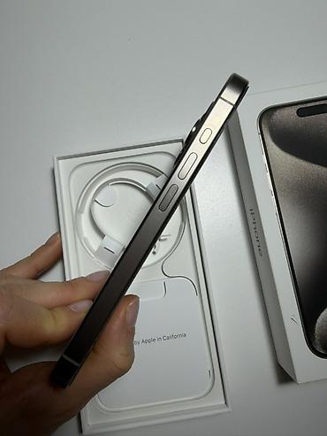 iphone airpods: IPhone 15 Pro, 256 GB, Natural Titanium, Face ID — 3