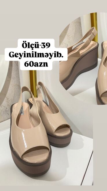 Tuflilər: Tuflilər, Ölçü: 39, rəng - Bej, Yeni