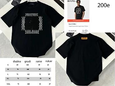 Majice: Men's T-shirt Louis Vuitton, bоја - Crna — 7
