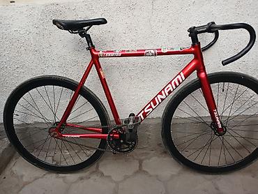 surron light bee: Фиксированный велосипед (fixed gear) Tsunami (в комплекте насос) - — 3