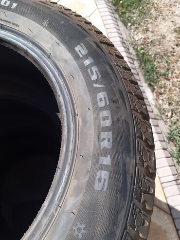 колесо на мини трактор: Комплект зимних шин 215/60 R16 - Размер: 215/60 R16 (на боковине). -