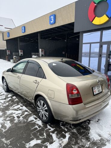 Nissan: Nissan Primera: 2001 г., 2 л, Вариатор, Бензин, Седан