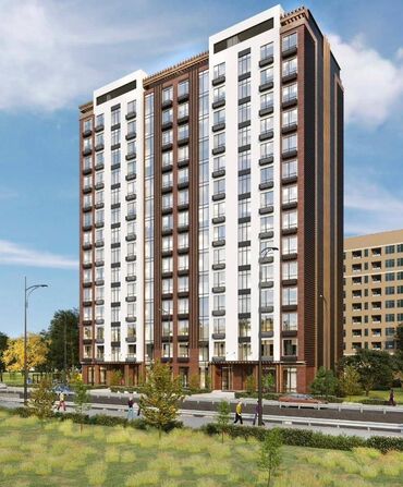 долгосрочная аренда квартиры в бишкеке: 1 комната, 47 м², Элитка, 2 этаж, ПСО (под самоотделку)