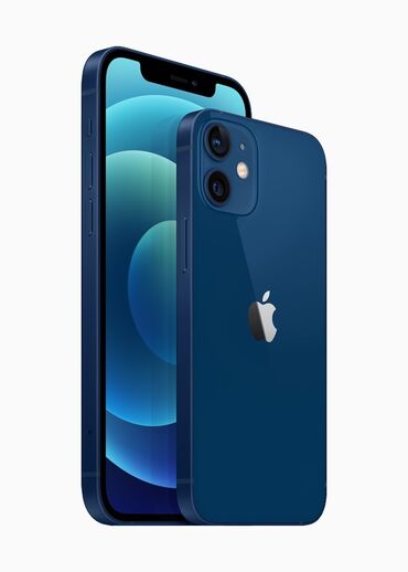 Apple iPhone: IPhone 12, 64 GB, Graphite, Face ID, Barmaq izi, Zəmanət