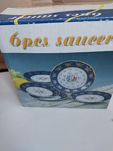 151 pcs: MZ Czech Republic marka qab dəsti – 6 ədəd sous boşqabı (6 pcs — 1