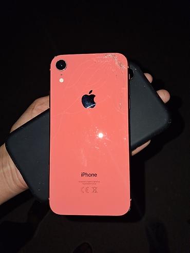 Мобильные телефоны и аксессуары: IPhone Xr, Б/у, 128 ГБ, Коралловый, Чехол, 78 % — 1
