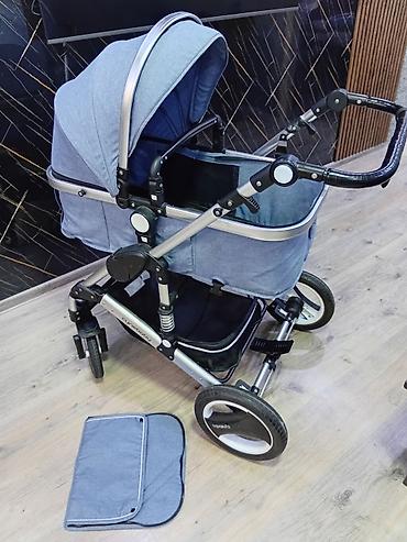 Модульные коляски: Uşaq arabası – Cynebaby, mavi rəng Xüsusiyyətlər: - 2-si 1-də sistem — 2