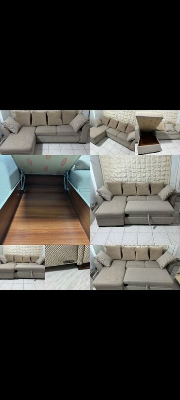 madera mebel: Künc divan, İşlənmiş, Açılan, Bazalı, Çatdırılma yoxdur