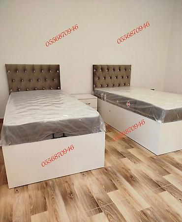 Sifarişlə çarpayılar: Birnəfərlik, Bazasız, Pulsuz matras, Siyirməsiz, Rusiya, Mat laminat — 6