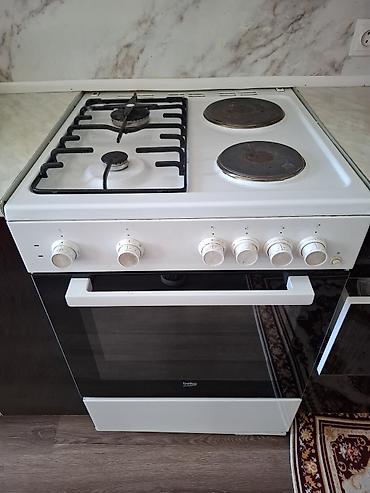 ауиди 80: Комбинированная плита, Beko, Б/у, Напольная, Механическая — 3