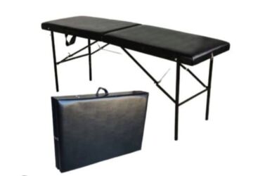 Qida məhsulları: Yeni, Masaj kuşetkası, Qatlanan, rəng - Qara