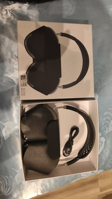 klaviatura satışı: İşlənmiş Simsiz (Bluetooth) Qulaqcıqlar, AIR MUSIC, rəng - Qara