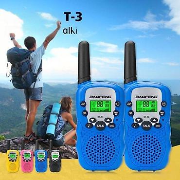 Zvučnici, slušalice i mikrofoni: Baofeng BF-T3 set vokitokija (2 komada) - Domet do 3 km (u zavisnosti — 4