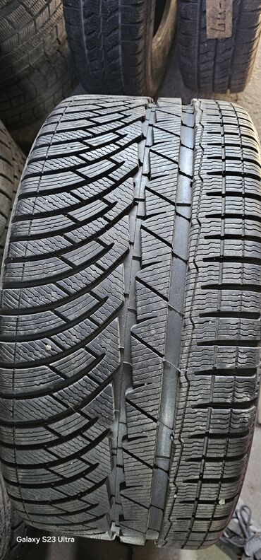 Диски: Шины 265 / 35 / R 20, Зима, Б/у, Пара, Легковые, Франция, Michelin