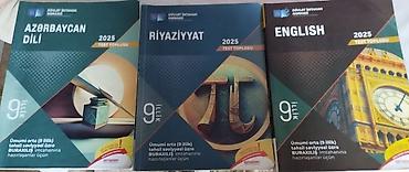 gitara simleri: Məhsul: 9-cu sinif üçün 2025 Test Topluları dəsti (3 ü biryerdə) — 2
