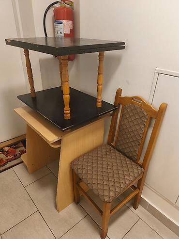 antiques: Kvalitetna drvena kućica za lutke sa kvalitetnim nameštajem koji ide — 5