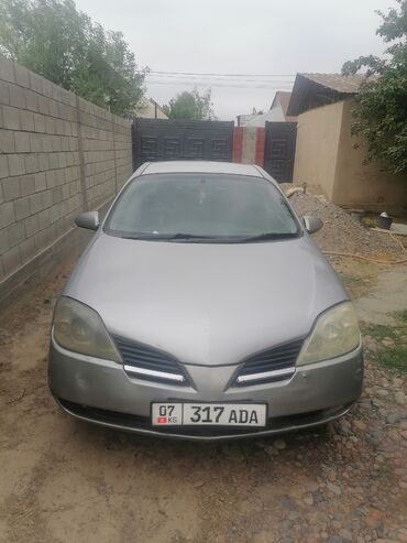 шины 2056516: Nissan Primera P12, седан, серебристый цвет. Характеристики и