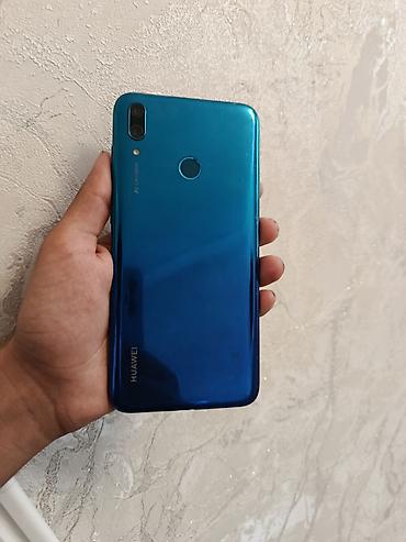 huawei komputer qiymeti: Huawei Y9, 64 GB, rəng - Göy, Sensor, İki sim kartlı — 1