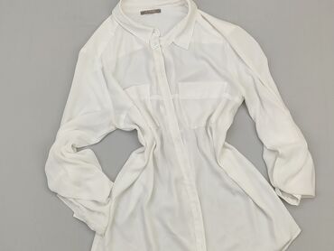 bonprix bluzki białe z koronką: Koszula Damska, Orsay, S, stan - Dobry
