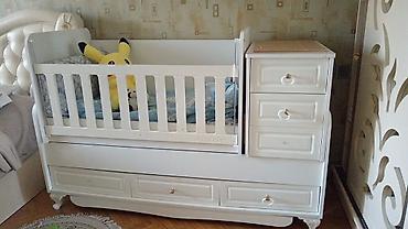 alibebe beşik: Uşaq beşiyi – çoxfunksiyalı model Ali-Bebe Firmasinin - Rəng: ağ — 1