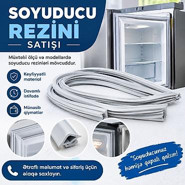pencere rezini: Soyuducu rezini satışı - Müxtəlif ölçü və modellərə uyğun soyuducu — 1
