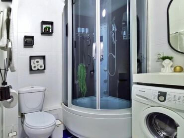 Посуточная аренда квартир: 1 комната, Душевая кабина, Постельное белье, Кондиционер — 9